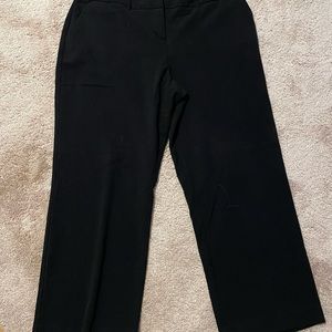 Black Pants Dress Pants sz 16P Petite by Fashion Bug
